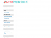 sweetinspiration.nl Webseite Vorschau