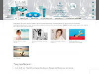 thalgo-cosmetic.de Webseite Vorschau