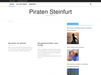piraten-steinfurt.de Webseite Vorschau