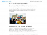 pro-nrw-online.de Webseite Vorschau