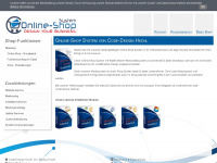 shop-system.at Webseite Vorschau
