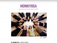 monkiyoga.wordpress.com Webseite Vorschau
