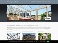 nuechter-wintergarten-berlin.de Webseite Vorschau
