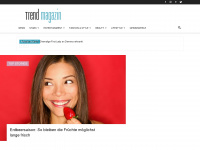 trendmagazin.ch Webseite Vorschau