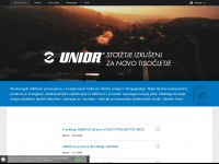 unior.si Webseite Vorschau