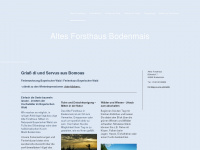 altesforsthaus.info Webseite Vorschau