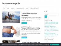 house-of-dogs.de Webseite Vorschau