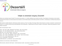 dezerteri.cz Webseite Vorschau