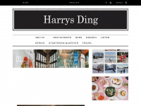 harrysding.ch Webseite Vorschau