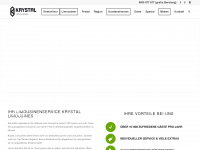 krystal-limo.ch Webseite Vorschau