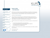 klupea.de Webseite Vorschau