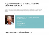 tartalybontas.hu Webseite Vorschau