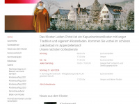 klosterleidenchristi.ch Webseite Vorschau