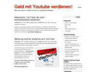 youtubegeldverdienen.wordpress.com Webseite Vorschau