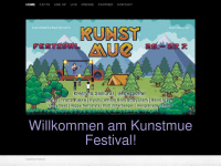 kunstmue.com Webseite Vorschau