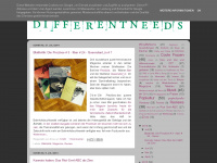 differentneeds.blogspot.com Webseite Vorschau