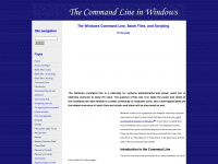 commandwindows.com Webseite Vorschau