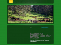 highland-cattle-vondermulde.de Webseite Vorschau