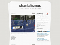 chantalismus.tumblr.com Webseite Vorschau