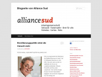 alliancesud.wordpress.com Webseite Vorschau