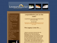 leopardgecko.com Webseite Vorschau