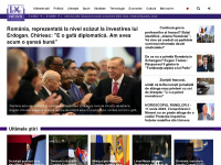 dcnews.ro Webseite Vorschau