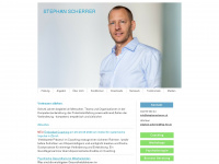 stephanscherrer.ch Webseite Vorschau