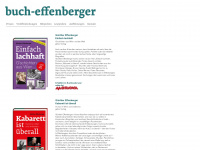 buch-effenberger.at Webseite Vorschau