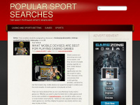 Popularsportsearches.com