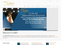 comet-collegium.com Webseite Vorschau