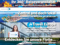 traveleurope.cc Webseite Vorschau
