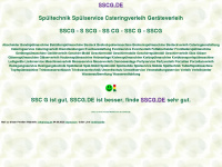 sscg.de Webseite Vorschau