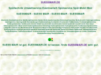 suessmair.de Webseite Vorschau
