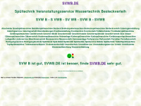 svwb.de Webseite Vorschau
