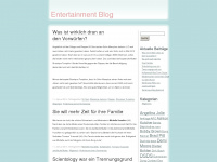 entertainment2blog.wordpress.com Webseite Vorschau
