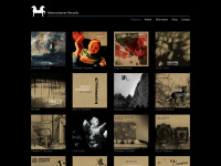 hinterzimmer-records.com Webseite Vorschau
