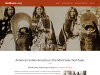 indians.org Webseite Vorschau