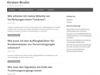 kirsten-bruhn.de Webseite Vorschau