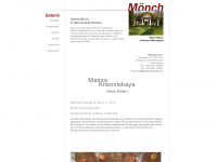 moench-galerie.com Webseite Vorschau