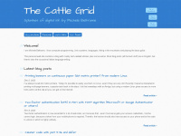 cattlegrid.info Webseite Vorschau