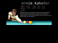 arnim-kahofer.com Webseite Vorschau