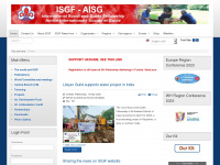 isgf.org Webseite Vorschau