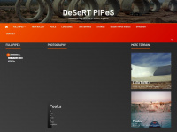 desertpipes.com Webseite Vorschau