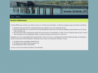 krene.ch Webseite Vorschau