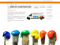 maler-momo.de Webseite Vorschau