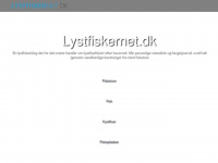 lystfiskernet.dk Webseite Vorschau