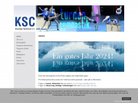 ksc-gymnastik.de Webseite Vorschau