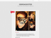 gendaquotes.tumblr.com Webseite Vorschau
