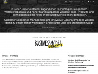 businessmodelcreativity.net Webseite Vorschau