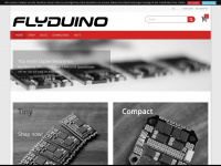 flyduino.net Webseite Vorschau